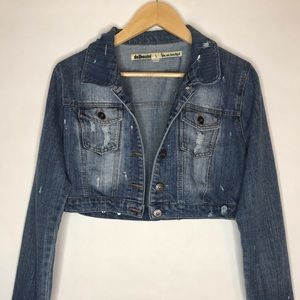 Denim Crop Jacket